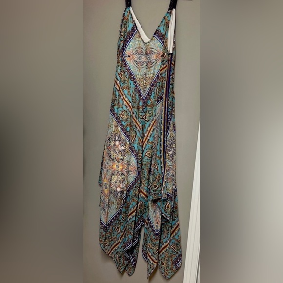 Beautiful flowy scarf dress size L. - Picture 1 of 5